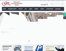 Tablet Screenshot of orologigrandimarche.com